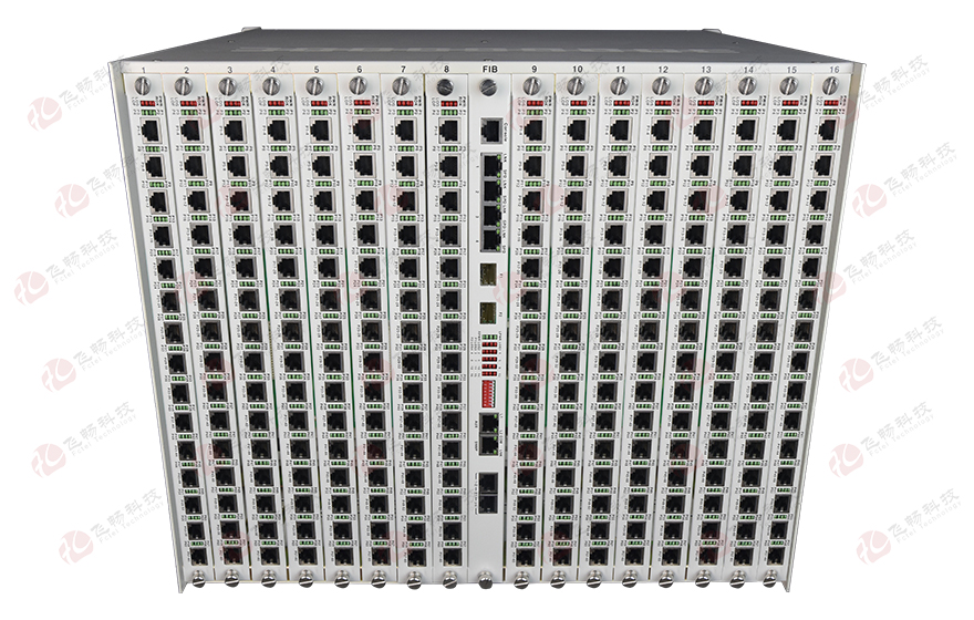 飛暢科技-960路電話光端機(jī)（8U 19英寸，SFP 1+1光備份）